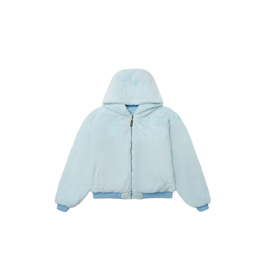 Geedup Handstyle / Team Logo Fur Jacket 'Light Blue' (2024)