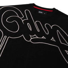 Geedup Handstyle Logo T-Shirt 'Black / Grey'