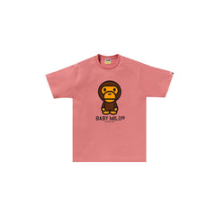 BAPE Baby Milo Tee 'Pink' (2024)