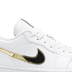 Air Jordan 1 Low 'White Metallic Gold' Women's (2020)