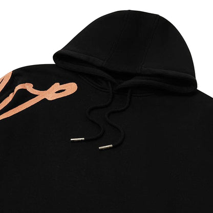 Geedup Signature Hoodie 'Black / Peach' (2024)