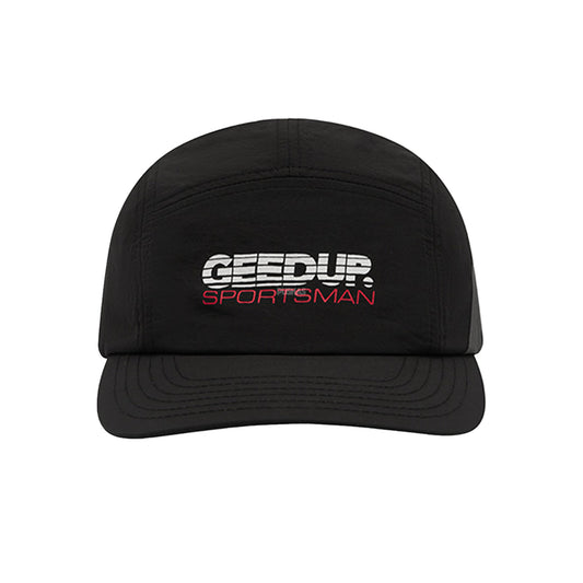 Geedup Sportsman 5 Panel Cap 'Black / Grey' (2024)