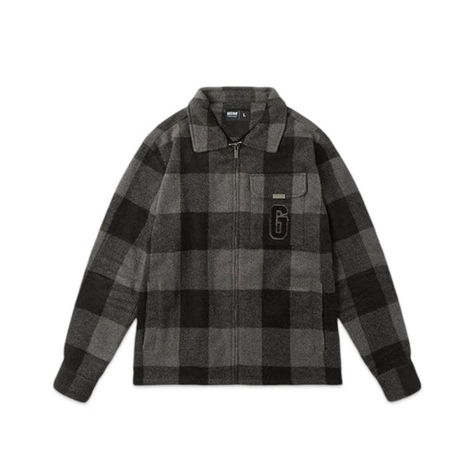 Geedup Play For Keeps Flannel Jacket 'Black/Grey' (2024)