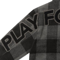 Geedup Play For Keeps Flannel Jacket 'Black/Grey' (2024)