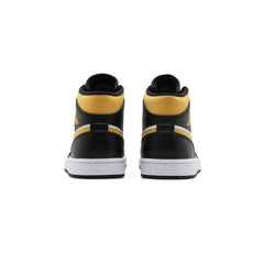 [Refurbished] Air Jordan 1 Mid 'White Pollen Black'