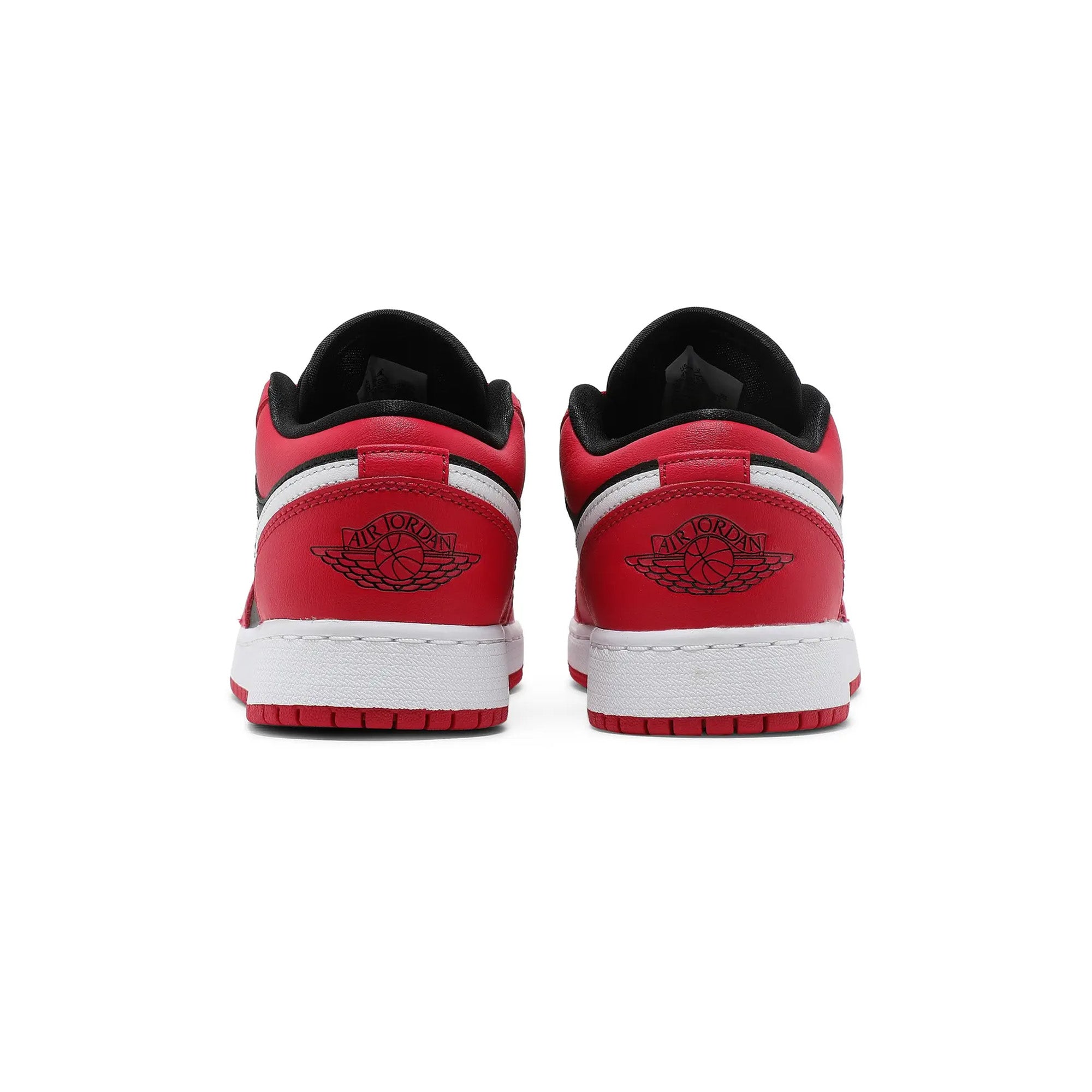 Air-Jordan-1-Low-‘Black-Very-Berry’-GS-back