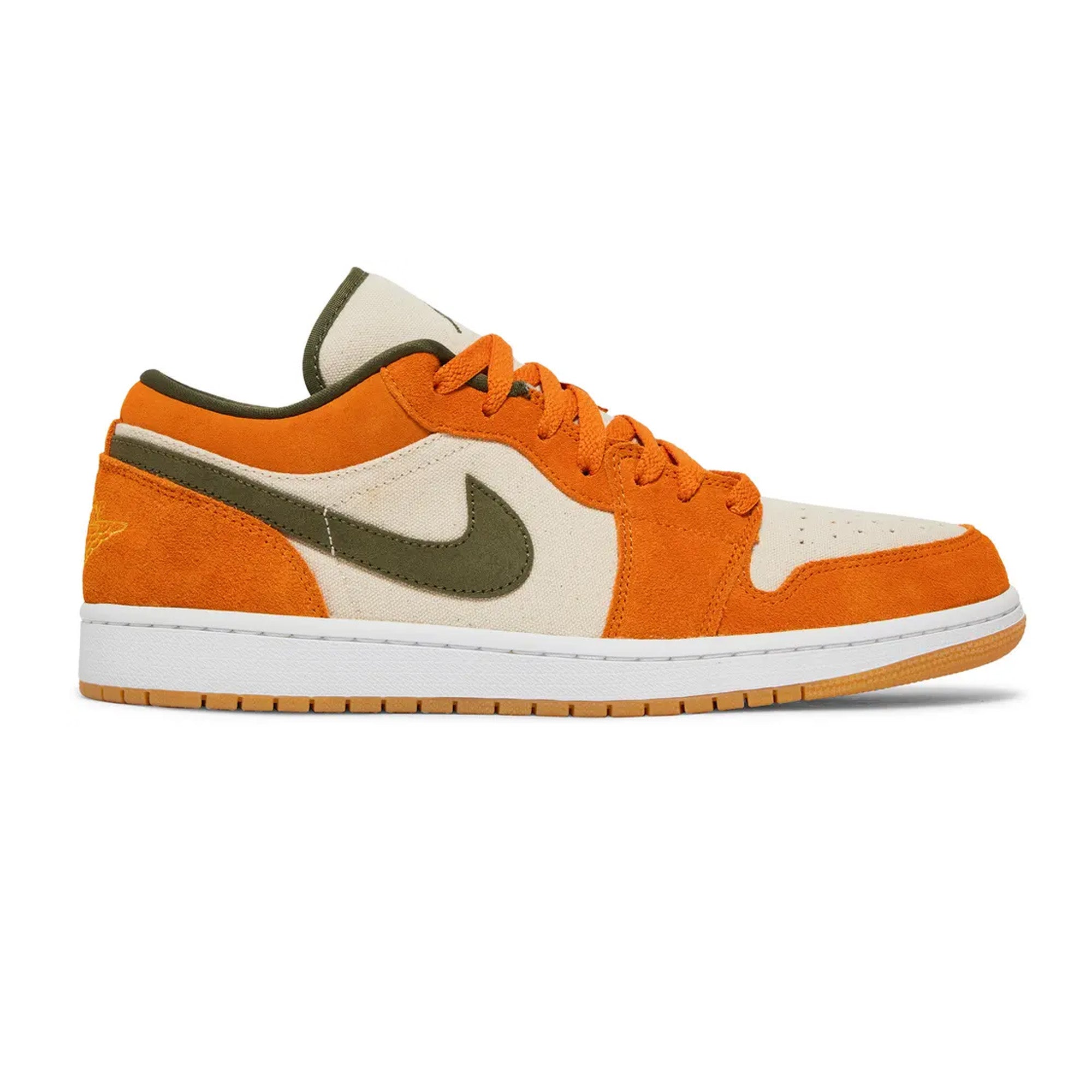 Air-Jordan-1-Low-‘Light-Curry’-side