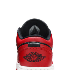 Air-Jordan-1-Low-‘Reverse-Bred’-GS-back-close-up