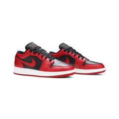 Air-Jordan-1-Low-‘Reverse-Bred’-GS-front-side