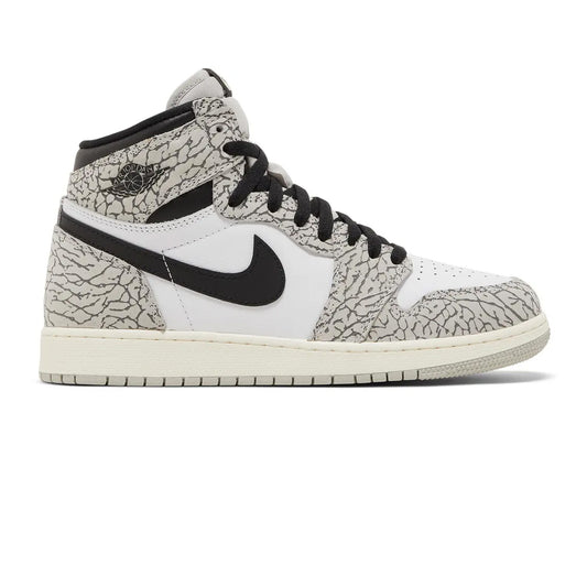 Air-Jordan-1-Retro-High-OG-‘White-Cement’-GS-(2023)-side