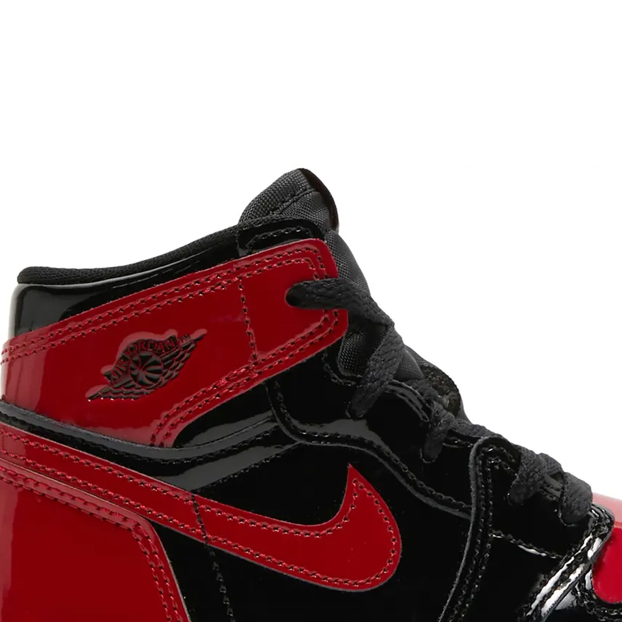 Air-Jordan-1-'Patent-Bred'-TD-(2021)-side-close-up