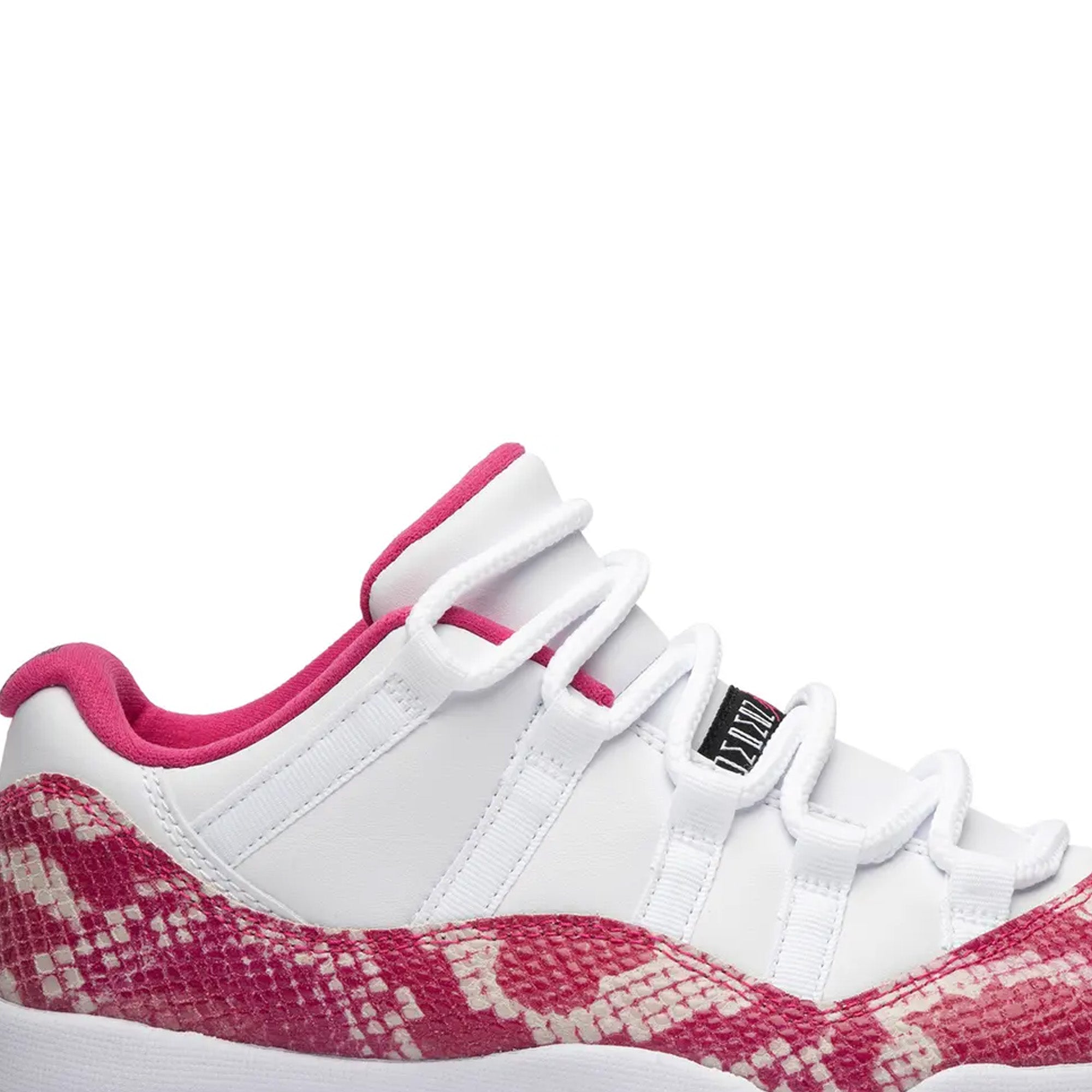 Air-Jordan-11-Low-W-‘Pink-Snakeskin’-side-close-up