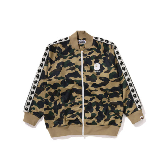 BAPE 1st Camo Relaxed Fit Track Jacket 'Yellow'