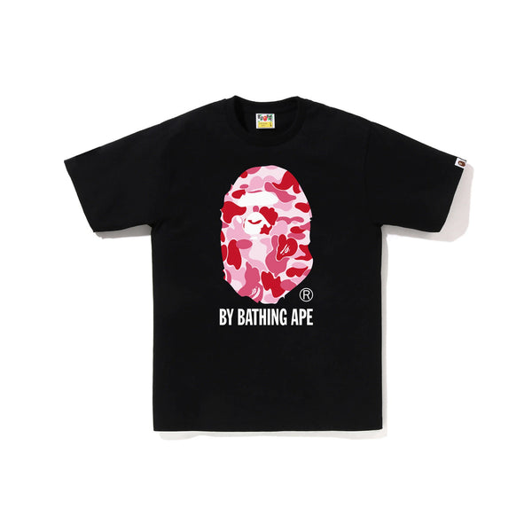 BAPE ABC Camo By Bathing Ape Tee 'Black / Pink' (2026)