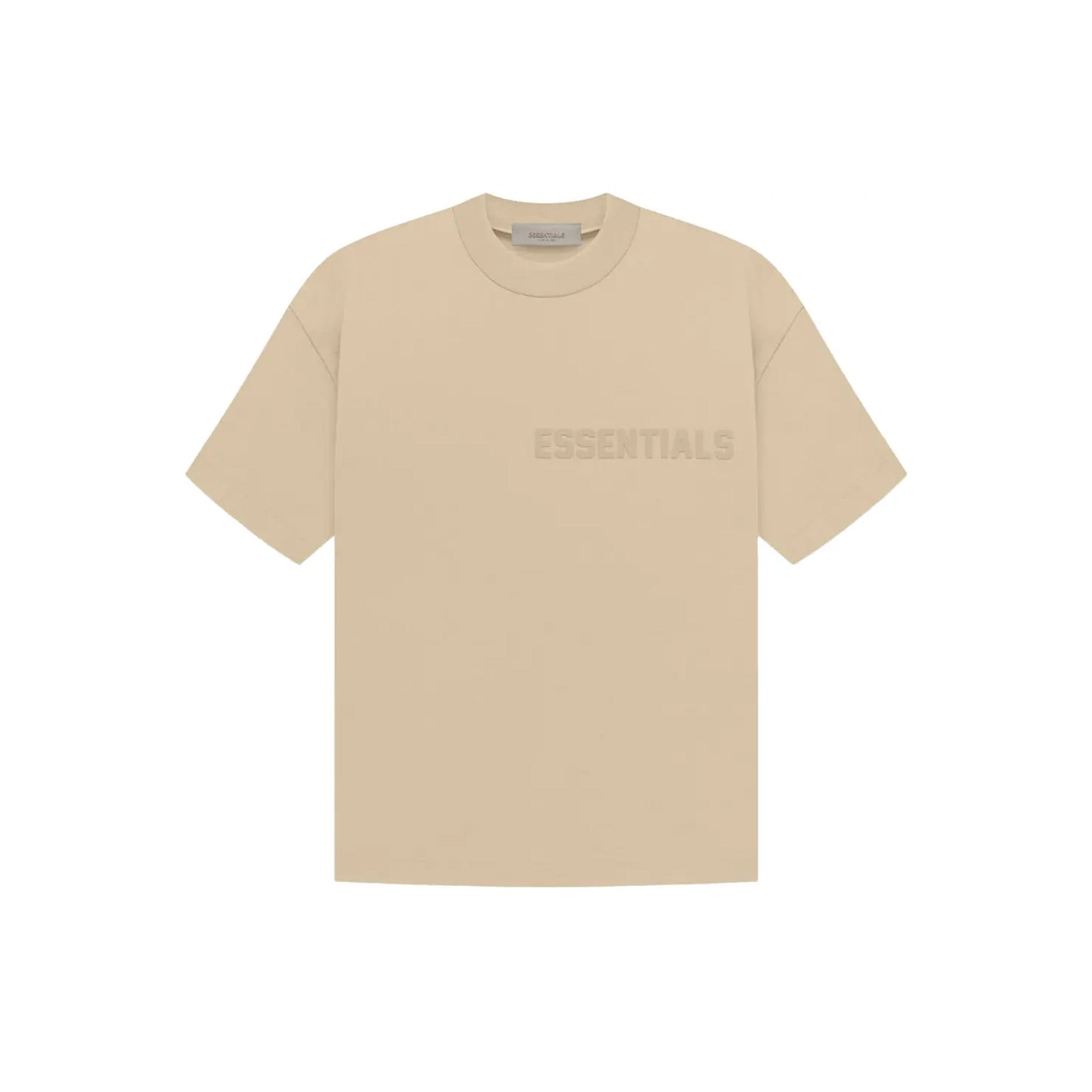 ESSENTIALS-T-Shirt-'Sand'-(2023)-front