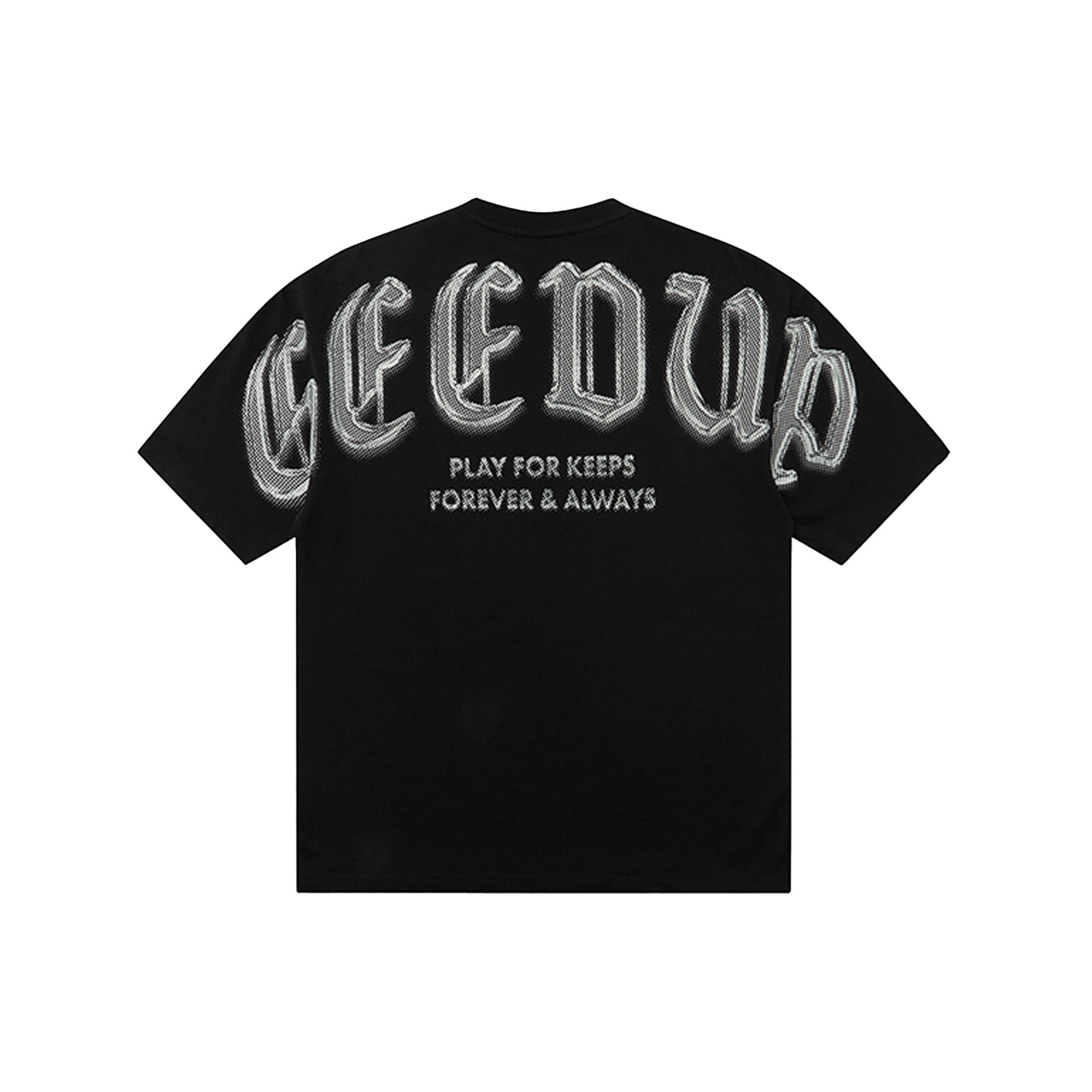 Geedup-Chrome-Logo-T-Shirt-Black-2024-back