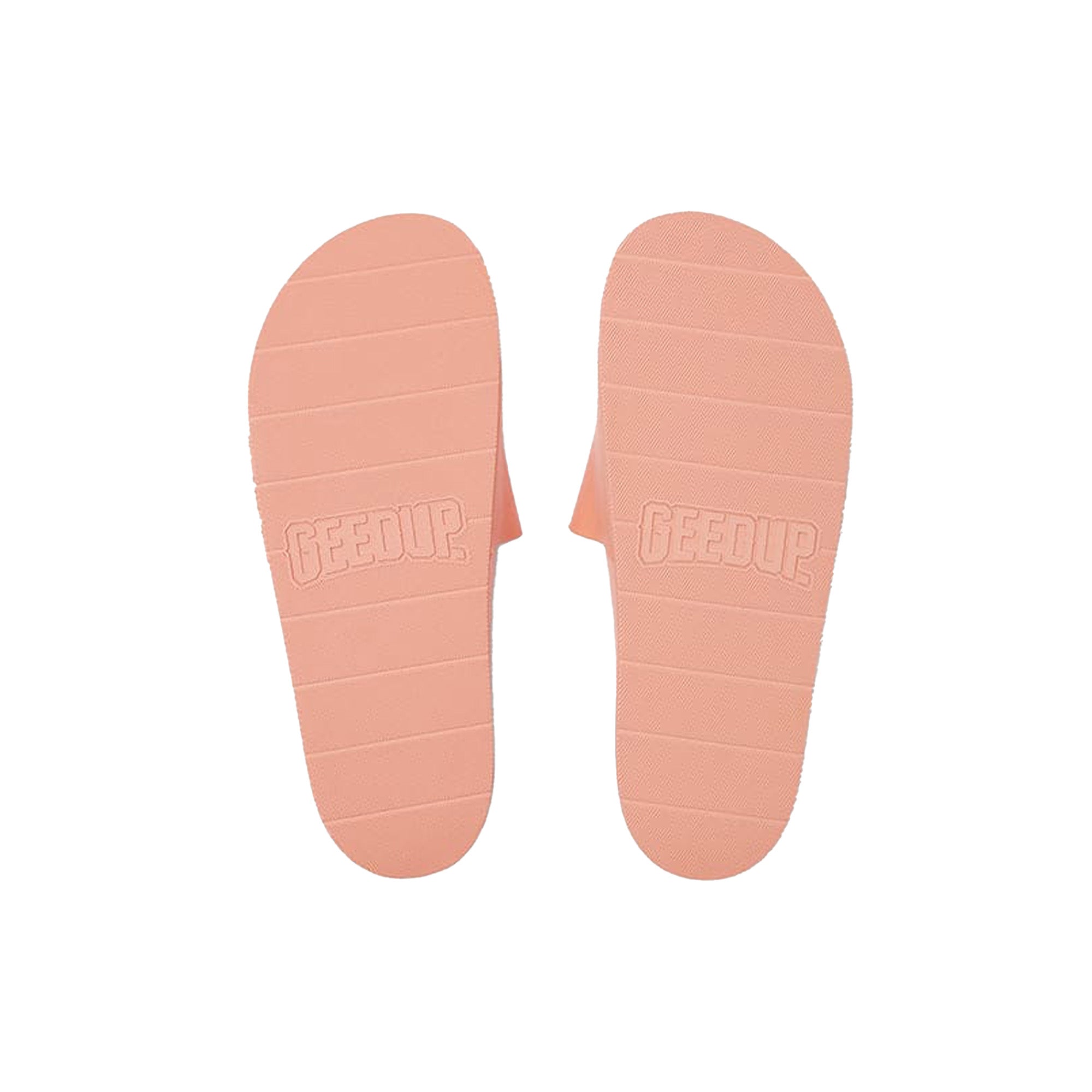 Geedup-Core-Logo-Emboss-Slides-'Peach'(2025)-sole