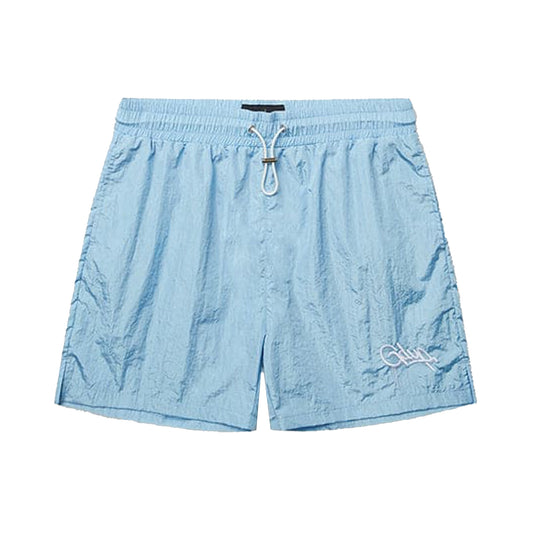 Geedup-Handstyle-Nylon-Shorts-'Light-Blue'(2025)-front