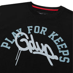 Geedup-Handstyle-Play-For-Keeps-T-Shirt-'Black'-(2024)-front-close-up