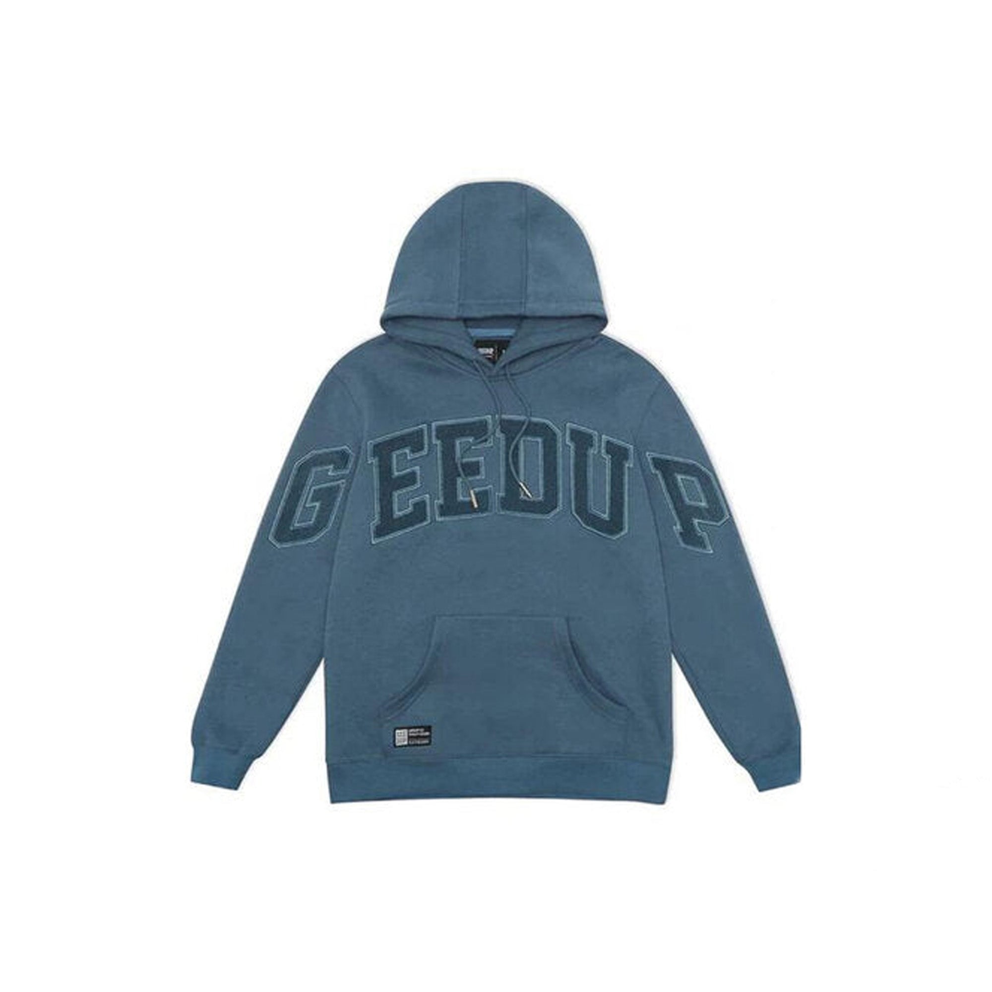 Geedup-Hoodie-Team-Logo-‘Petrol-Blue’-(2022)-front