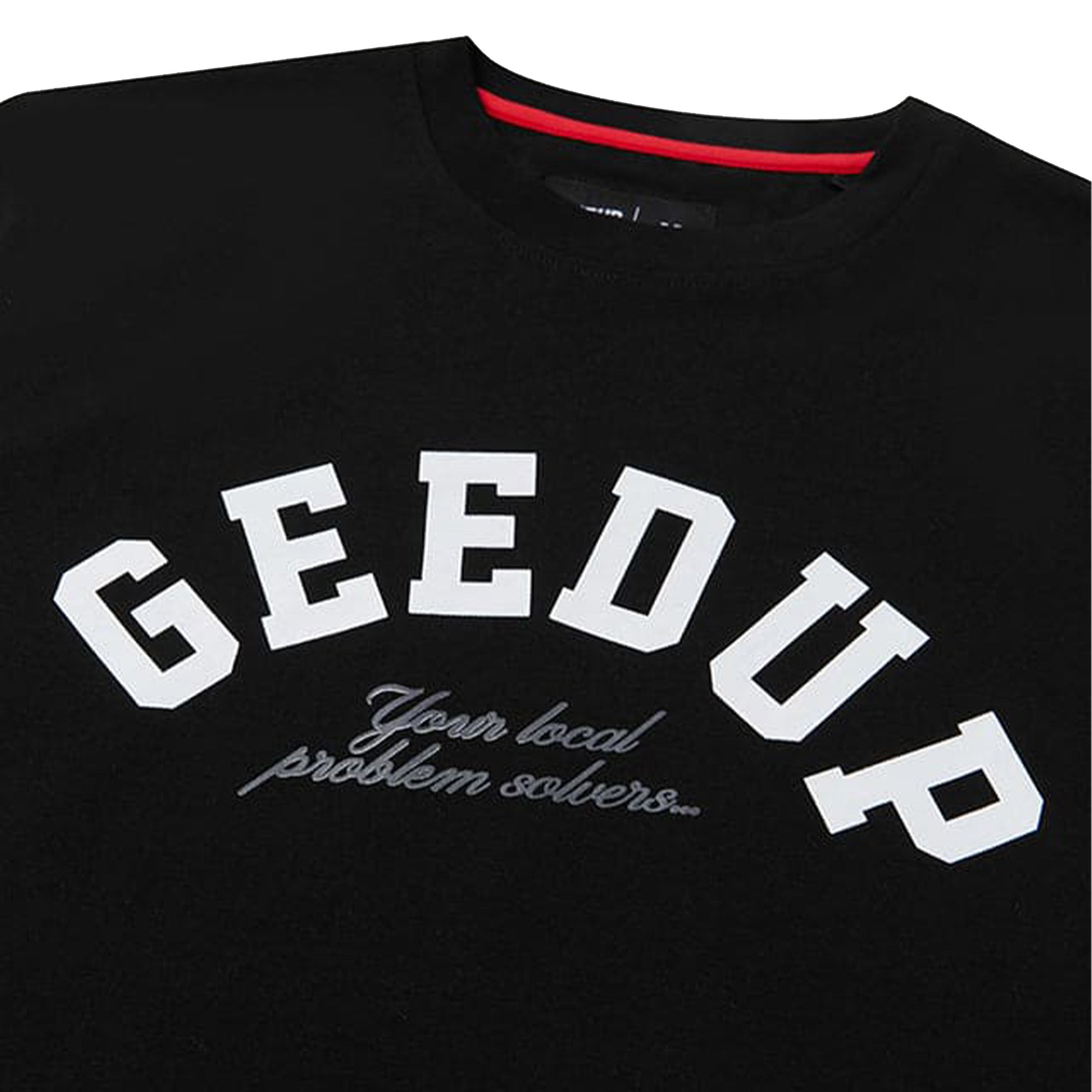 Geedup-L.P.S-T-Shirt-'Black'-(2024)-close-up