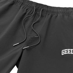 Geedup-Micro-Team-Logo-Shorts-'Grey'-(2024)-front-close-up