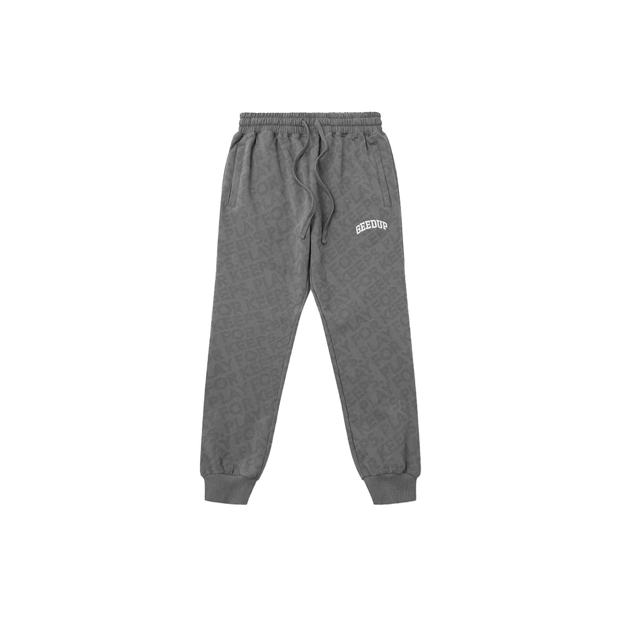 Geedup-Micro-Team-Logo-Trackpants-'Grey'-(2024)-front