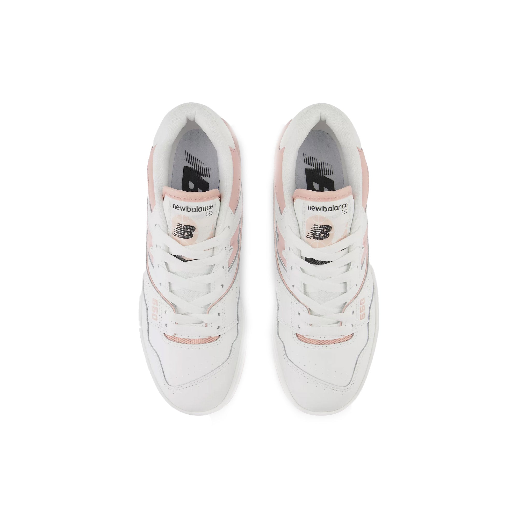 New-Balance-550-‘Pink-Peach-White’-top-down