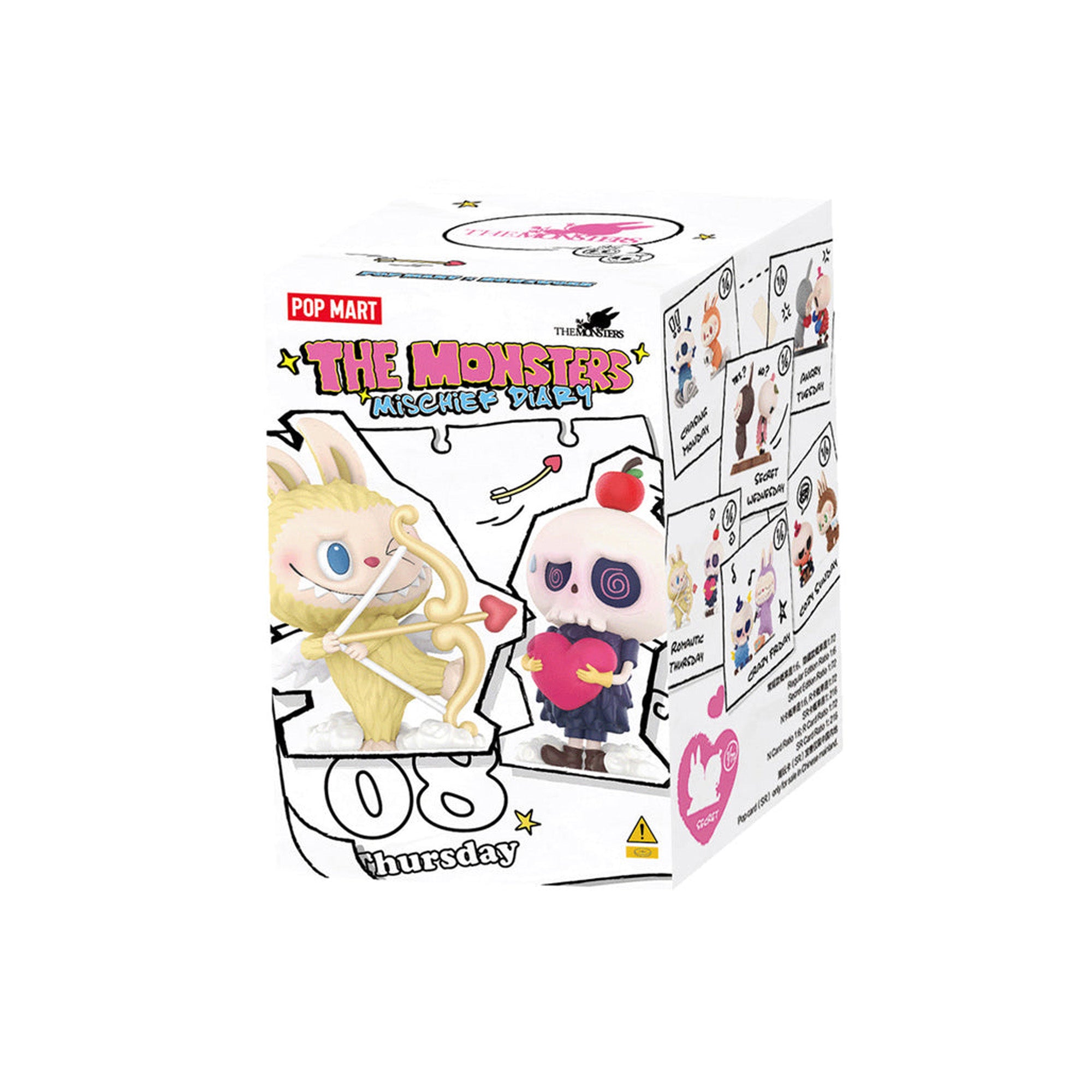 POP-MART-The-Monsters-Mischief-Diary-Series-LABUBU&TYCOCO-(6-Blind-Boxes)-single-box