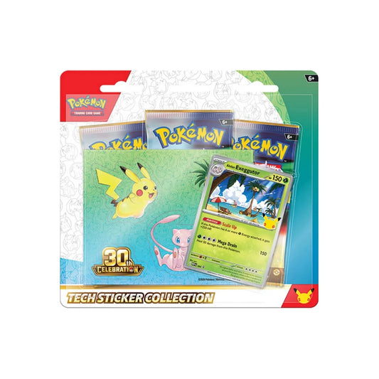 Pokémon TCG Mega Evolution 30th Celebration Tech Sticker Collection Exeggutor Promo (2026)