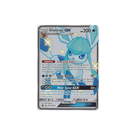 Pokémon TCG SM11.5-Hidden Fates Shiny Vault #SV55 Glaceon-GX Shiny (2019)