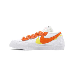 Nike Blazer Low Sacai 'White Magma Orange' (2021)