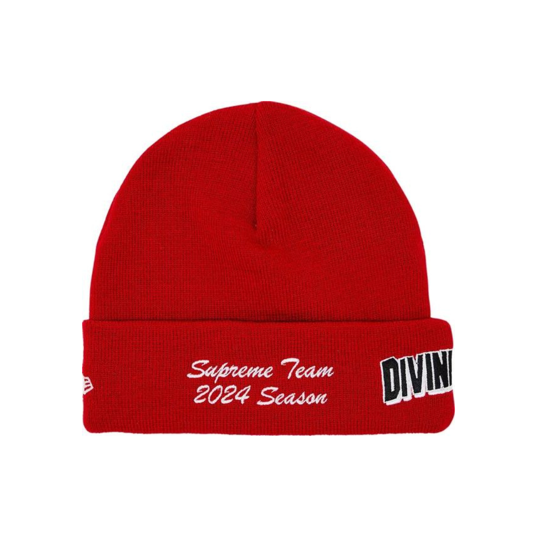 Supreme-New-Era-Salvation-Beanie-Red-2024