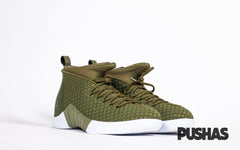 Air Jordan 15 x PSNY 'Woven Olive'