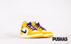 Air Jordan 1 Mid SE 'Lakers' GS