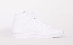 Air Jordan 1 Mid 'Triple White 2.0' (2020)