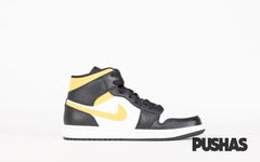 Air Jordan 1 Mid 'White Pollen Black'