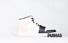 Air Jordan 1 Mid 'Crimson Tint Toe' GS