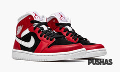 Air Jordan 1 Mid Gym Red Black W (2020)