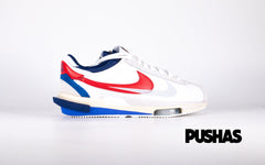 Zoom Cortez SP x Sacai 'White University Red Blue' (2022)