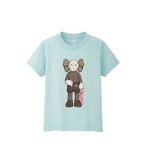 KAWS x Uniqlo Companion T-Shirt 'Light Blue' Kids