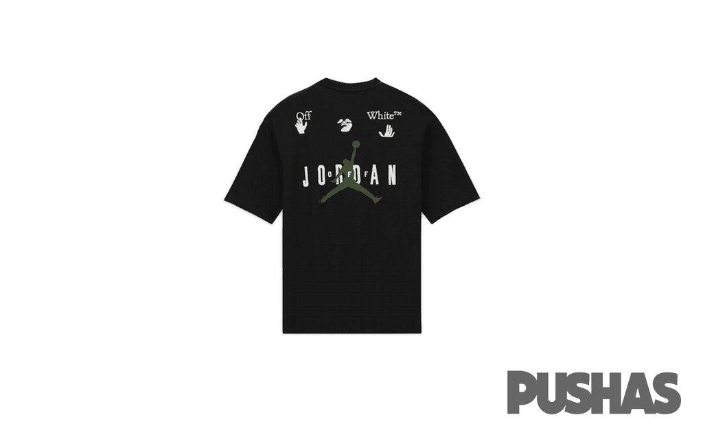 OFF-WHITE x Jordan T-shirt - 'Black' (Asia Sizing)