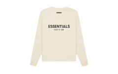 ESSENTIALS Long Sleeve T-shirt 'Cream' (SS21)